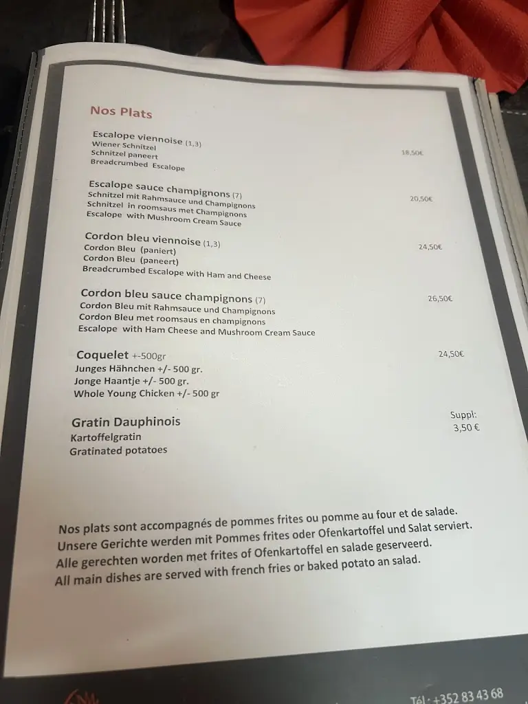 Menu_Auberge Aal Veinen Beim Hunn_Vianden_image_1
