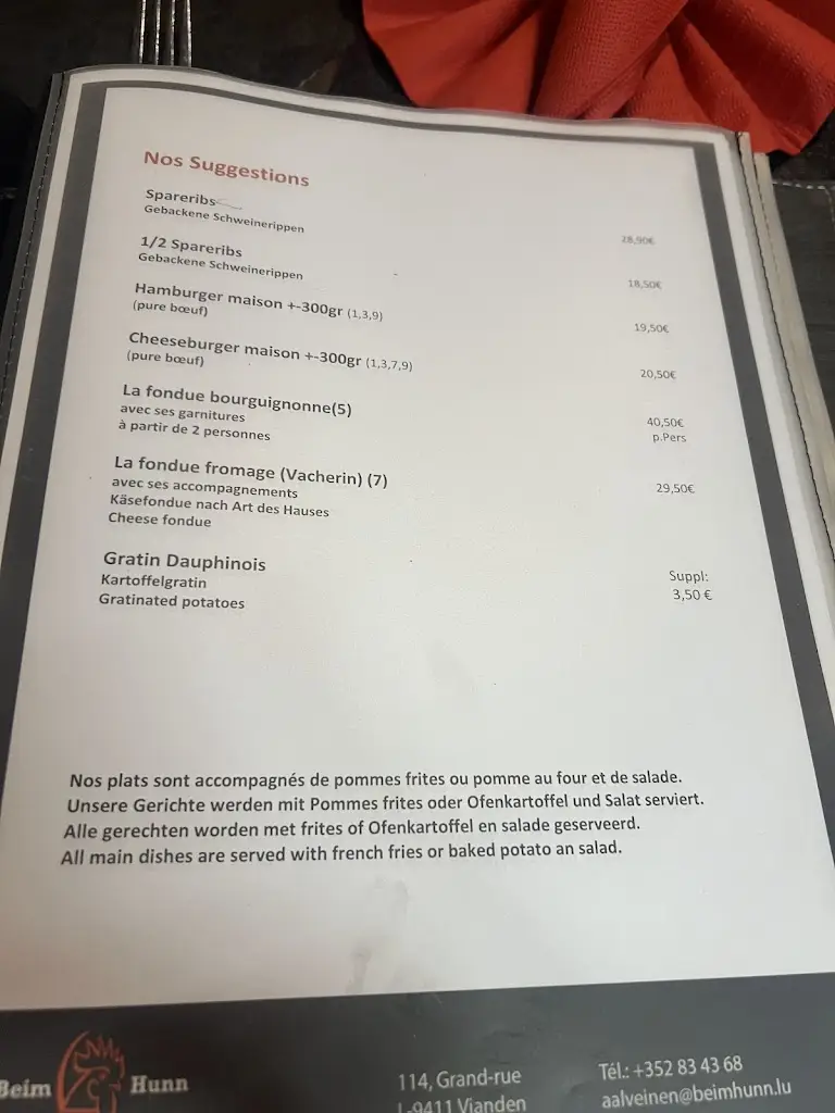 Menu_Auberge Aal Veinen Beim Hunn_Vianden_image_4