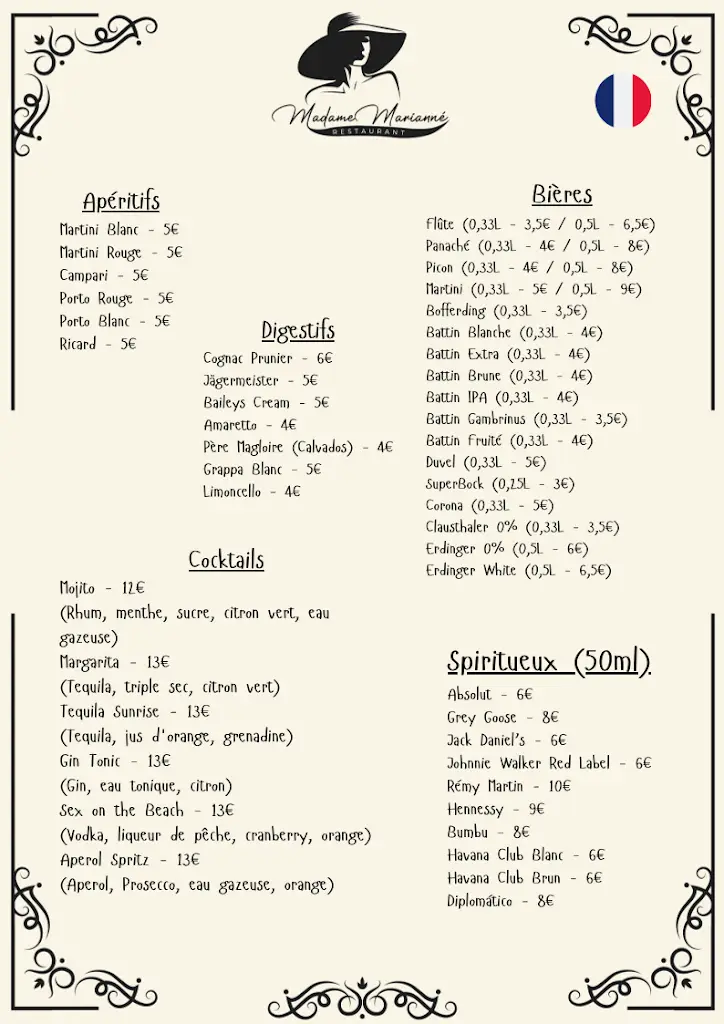 Menu_Madame Marianné_Vianden_image_1