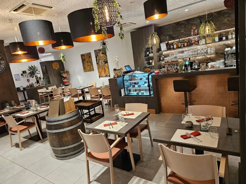 La table d'Am park restaurante en Berdorf