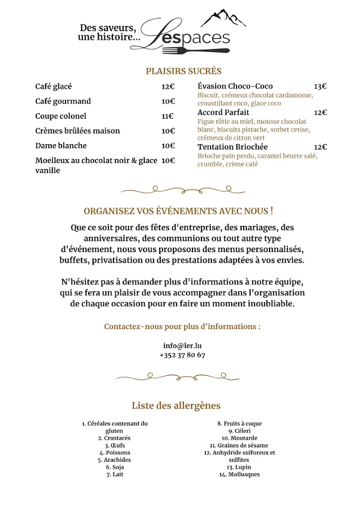 Menu_Restaurant Les Espaces_Weiler-la-Tour_image_3