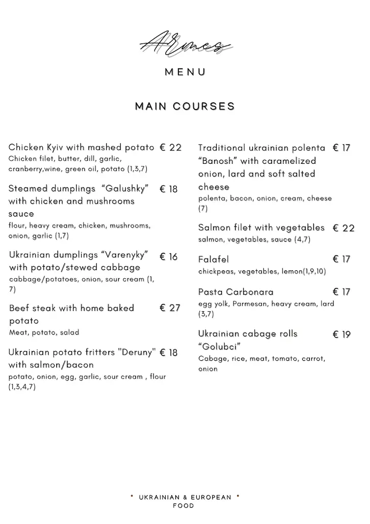 Menu_Ukrainian restaurant by V&V Délice_Nospelt_imagen_2
