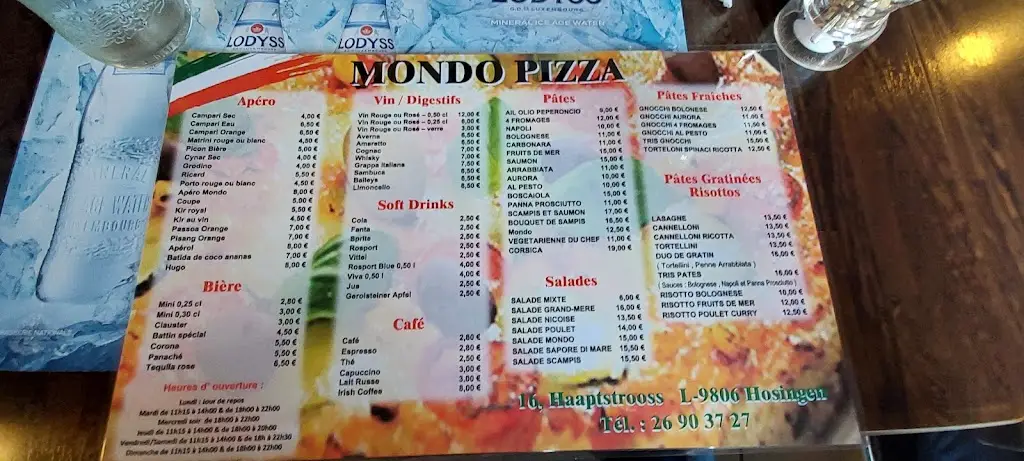 Menu_De Mondo Pizza Sàrl_Hosingen_imagen_1