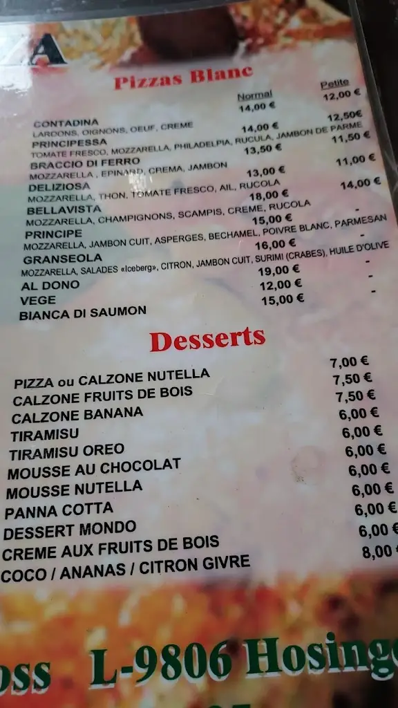 Menu_De Mondo Pizza Sàrl_Hosingen_imagen_3