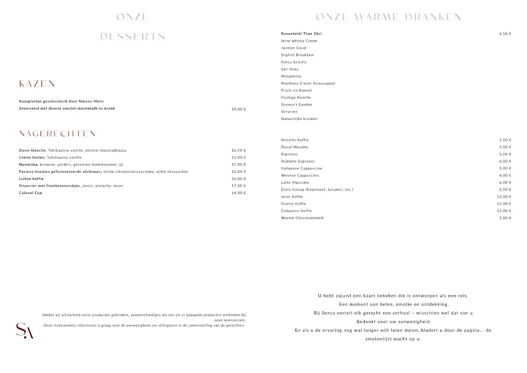 Menu_SENSA - Restaurants & Lounge Bar_Weiswampach_image_4