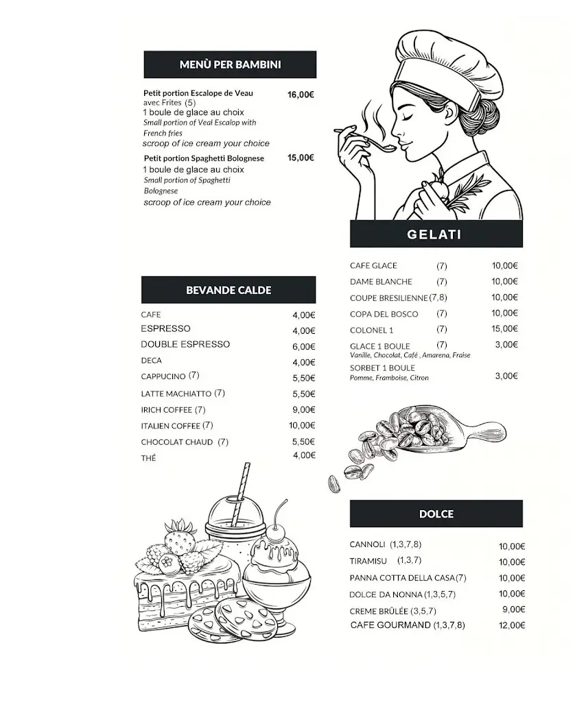 Menu_Da Nonna Iza Clervaux_Clervaux_imagen_1