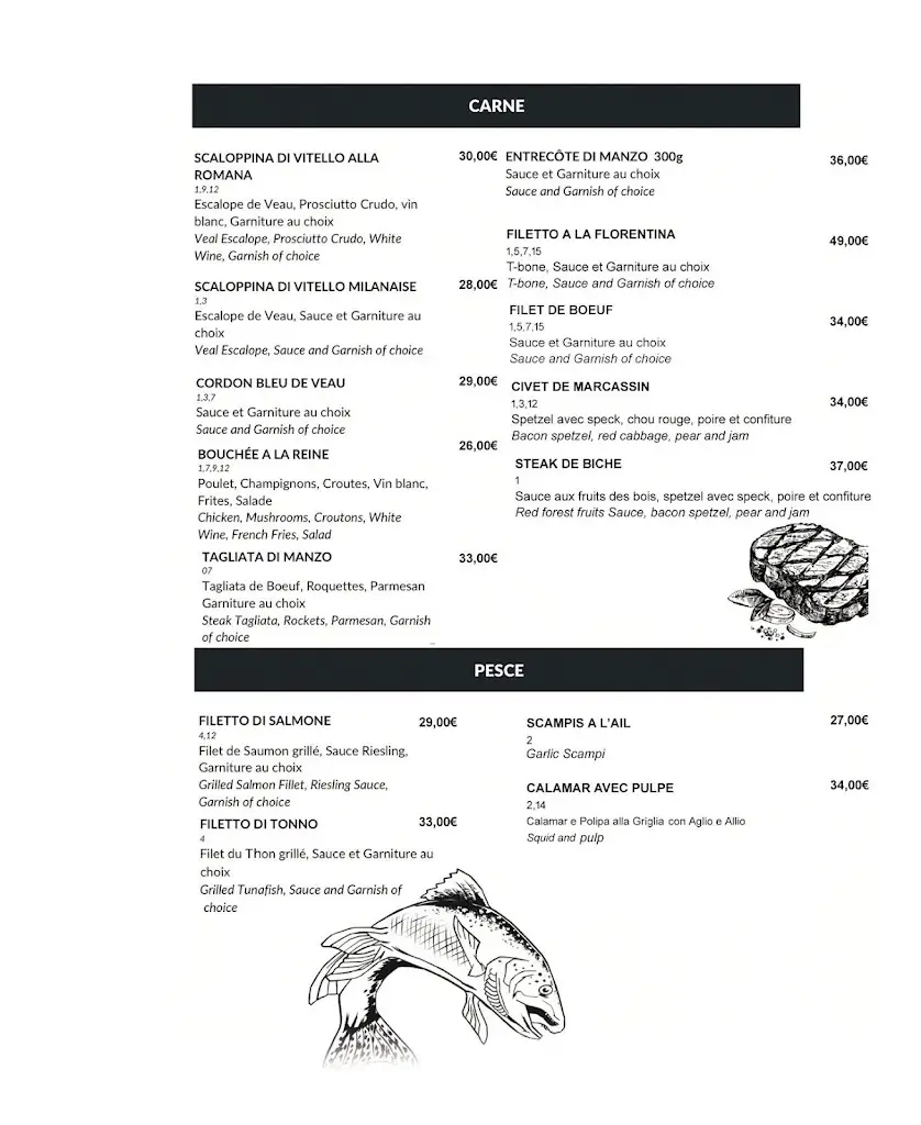 Menu_Da Nonna Iza Clervaux_Clervaux_imagen_4