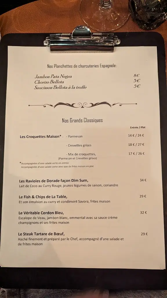 Menu_Restaurant La Table de l'Epicerie_Reckange_image_2