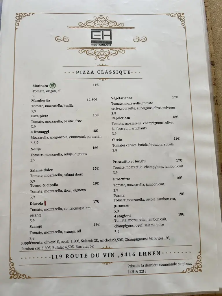 Menü_Restaurant pizzeria Ehnen_Ehnen_Bild_2