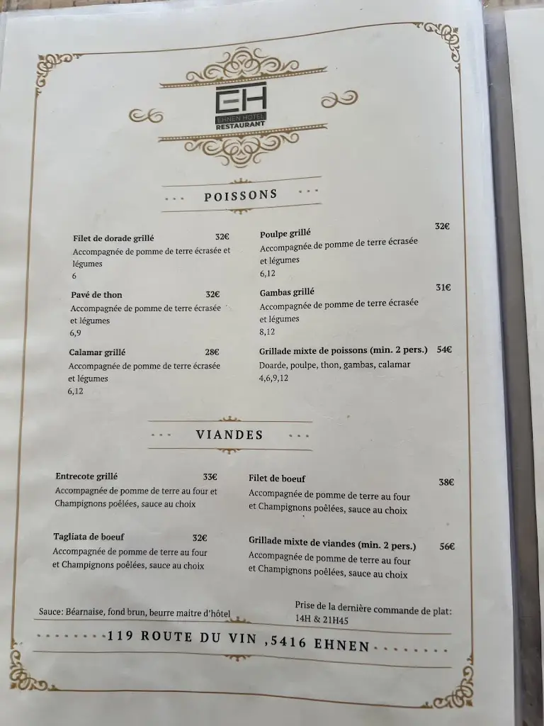 Menü_Restaurant pizzeria Ehnen_Ehnen_Bild_3