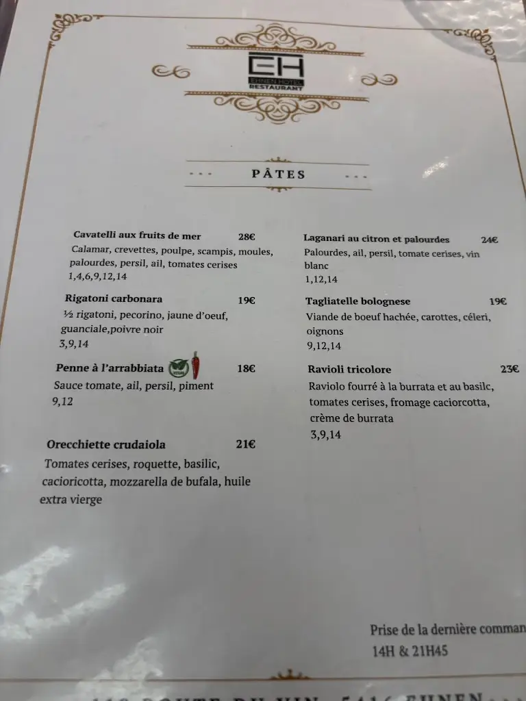 Agarro_vilo_Restaurant pizzeria Ehnen_Ehnen_Bewertung