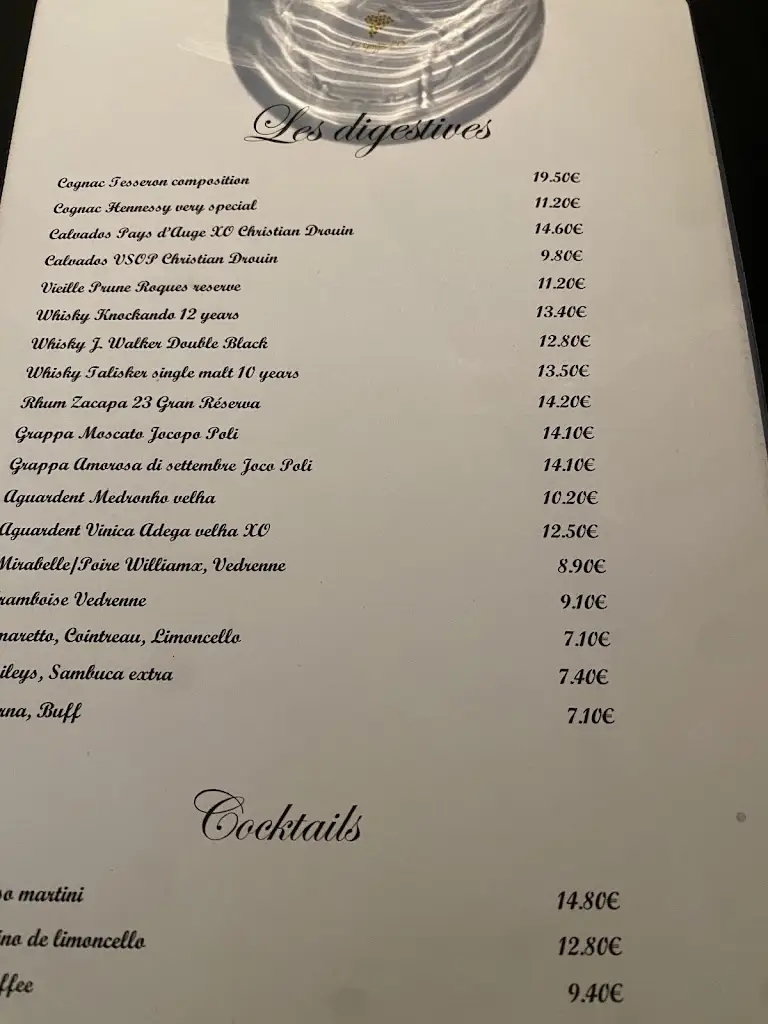 Menu_La Grappe d'Or_Rosport_imagen_3