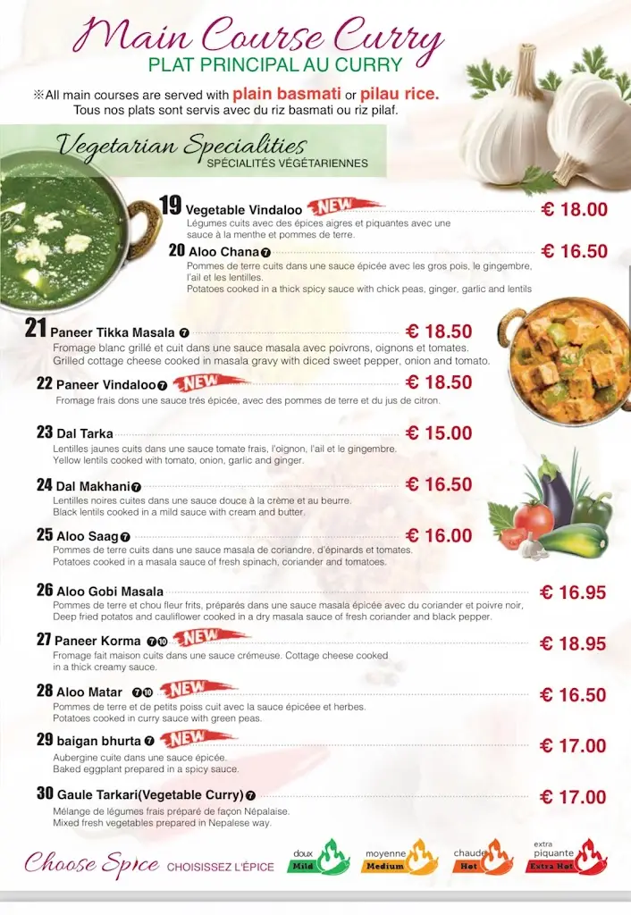 Menu_Restaurant Khana Khazana_Noertzange_image_1