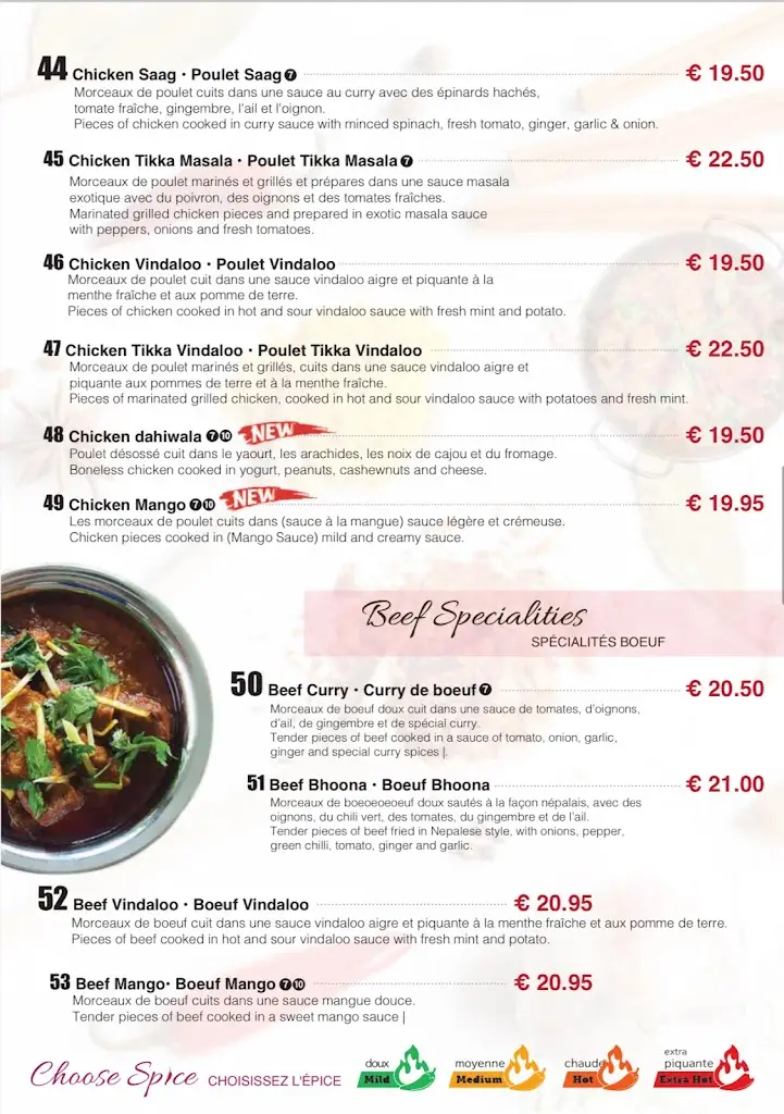 Menu_Restaurant Khana Khazana_Noertzange_image_2