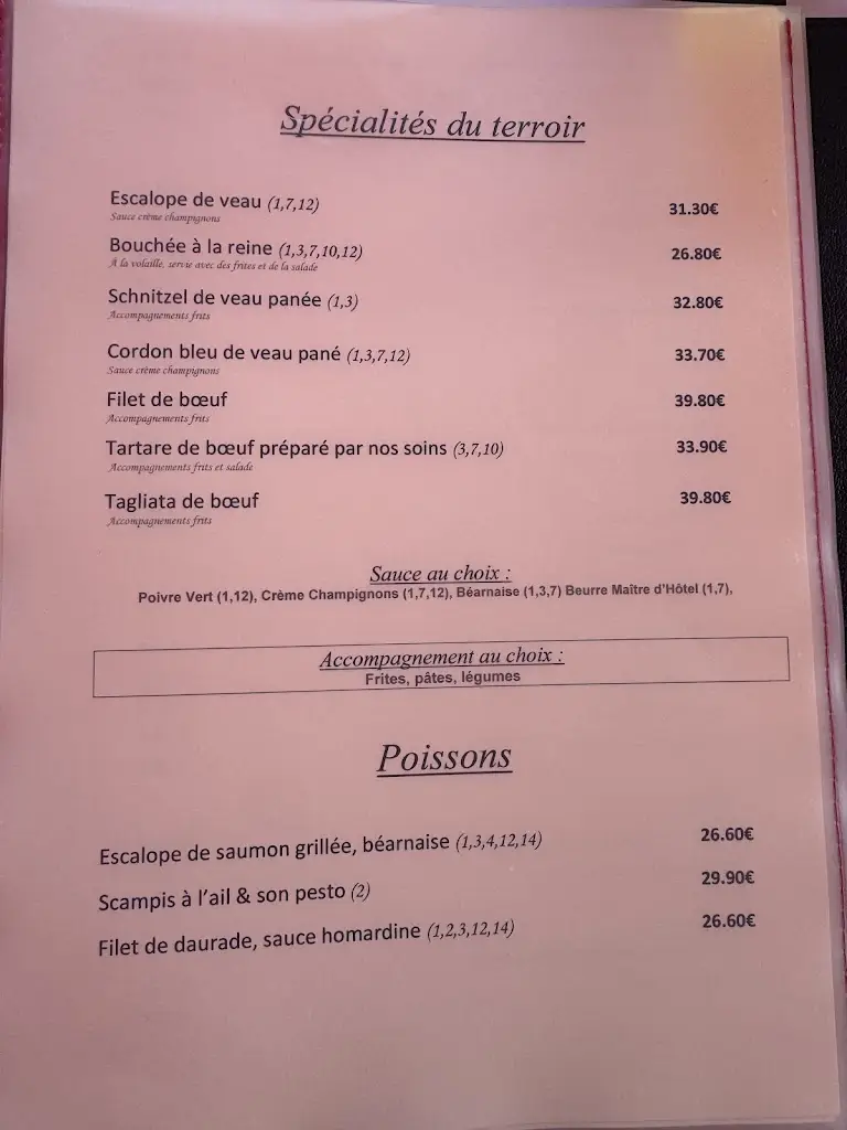 Menu_Le Chalet de Remerschen_Remerschen_image_2
