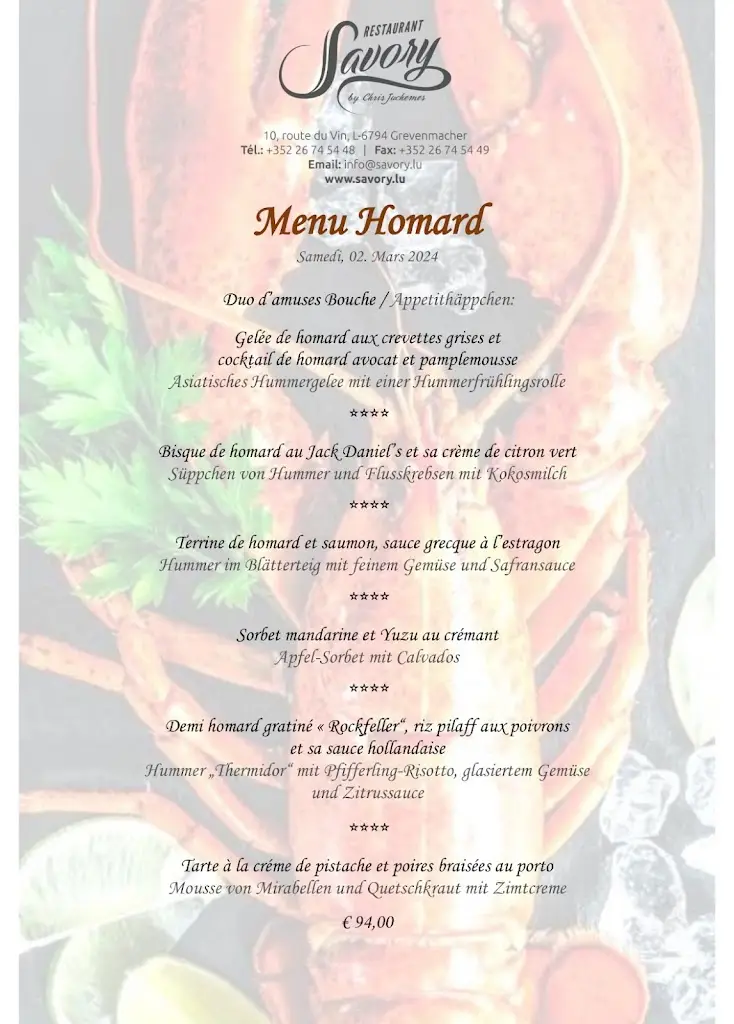 Menu_Restaurant Savory_Grevenmacher_image_1