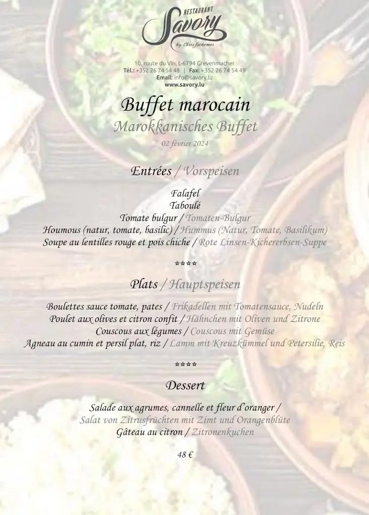 Menu_Restaurant Savory_Grevenmacher_image_2