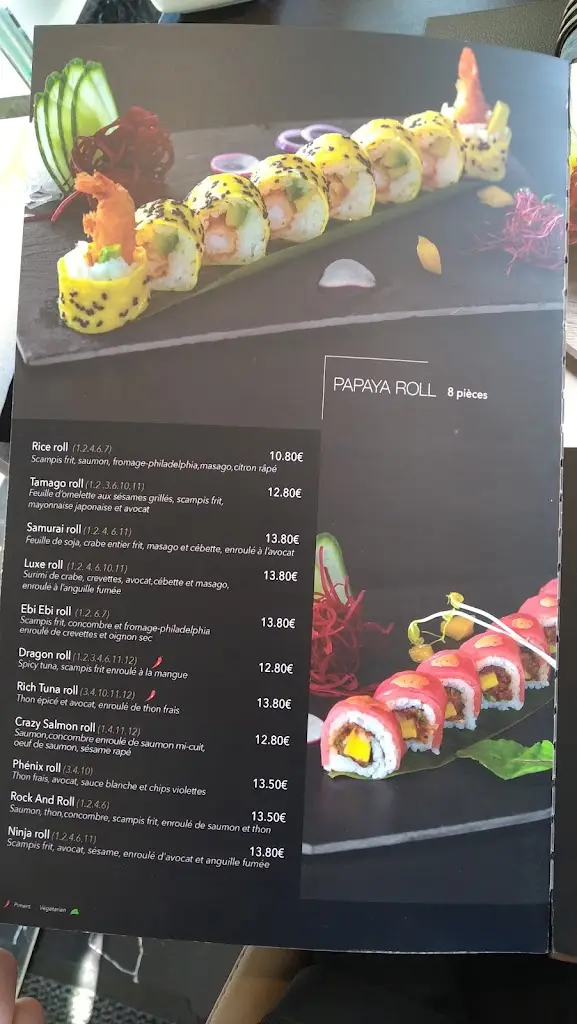 Menu_Restaurant Papaya_Holzem_imagen_3