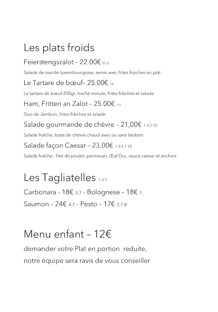 Menu_L'inoui S.a R.l._Noerdange_imagen_3