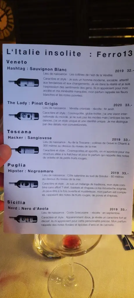 Menu_Restaurant Osteria Di Niederanven_Münsbach_image_1