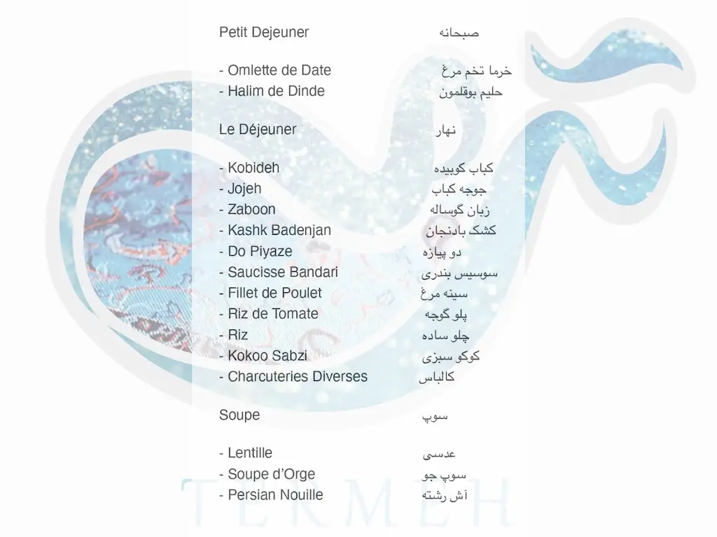 Menu_TERMEH RESTAURANT IRANIEN_Blaschette_imagen_4