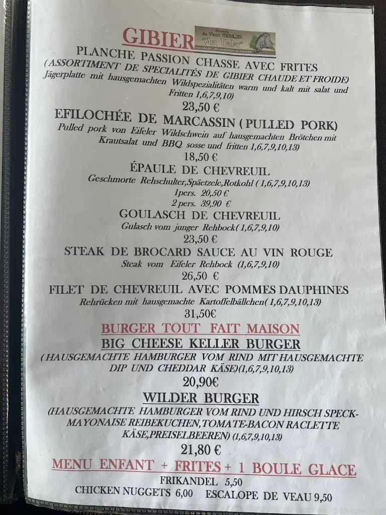 Menu_AM KELLER pub in an old watermill_Bastendorf_imagen_3