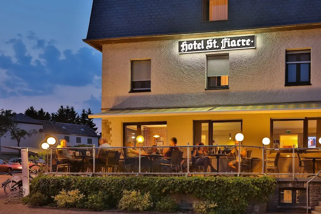 Hotel St Fiacre restaurante en Bourscheid