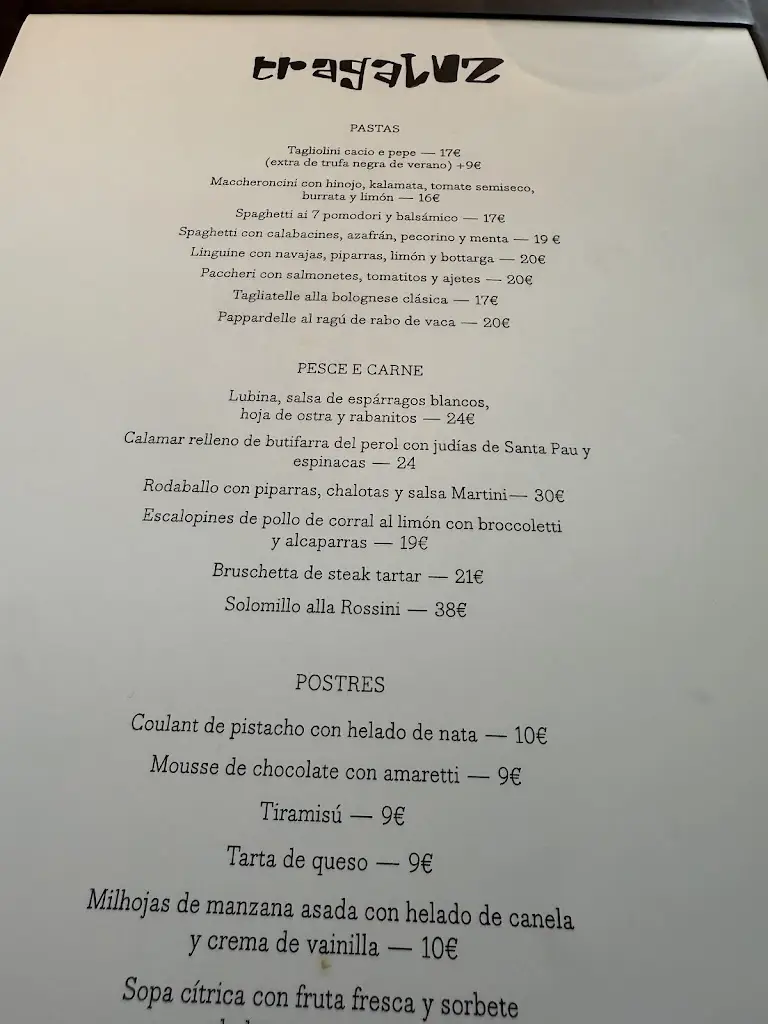 Menu_Restaurant La Rive_Bourscheid_imagen_3