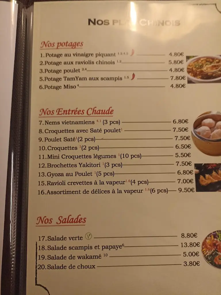 Menu_Happy Villa_Huldange_image_1