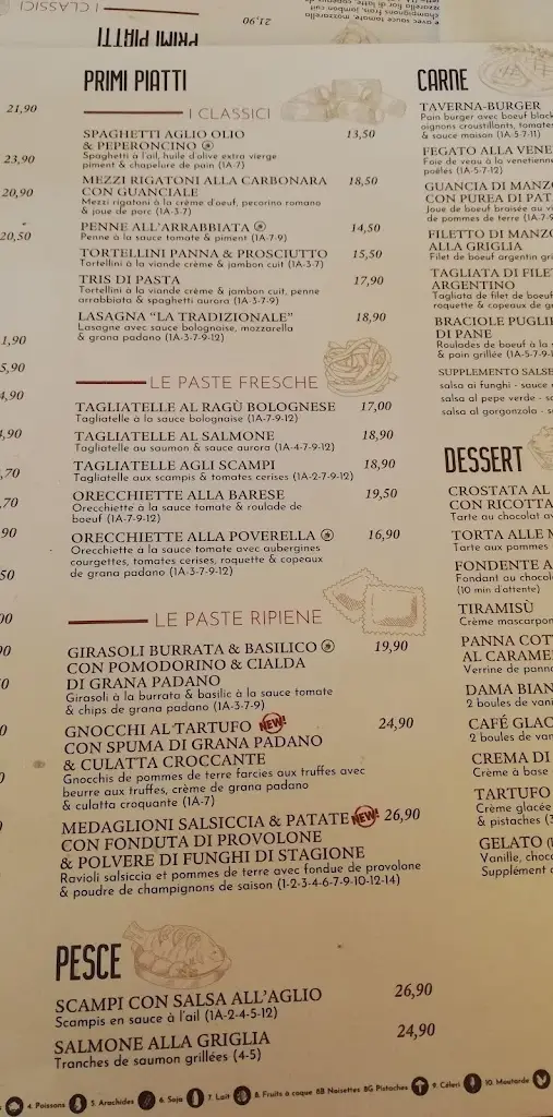 Menu_Ristorante - Pizzeria La Taverna_Grevenmacher_imagen_3