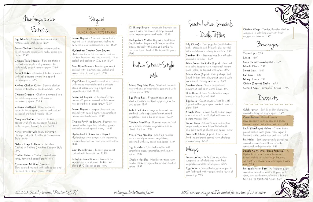 Menu_Restaurant Beim Sheila_Tarchamps_image_1