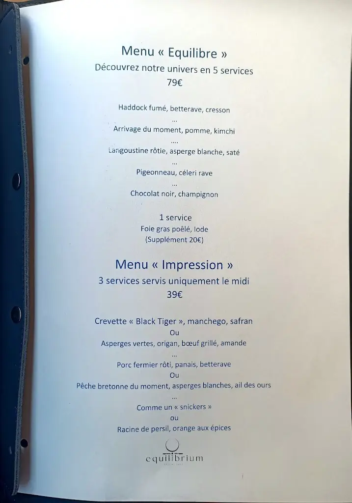 Menu_Restaurant Equilibrium_Holzthum_immagine_1