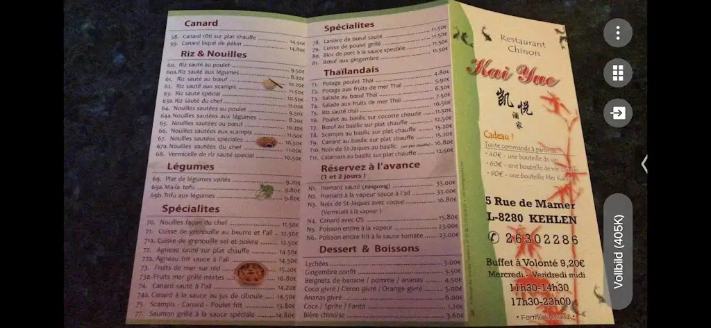 Menu_Restaurant Kai Yue_Kehlen_image_3