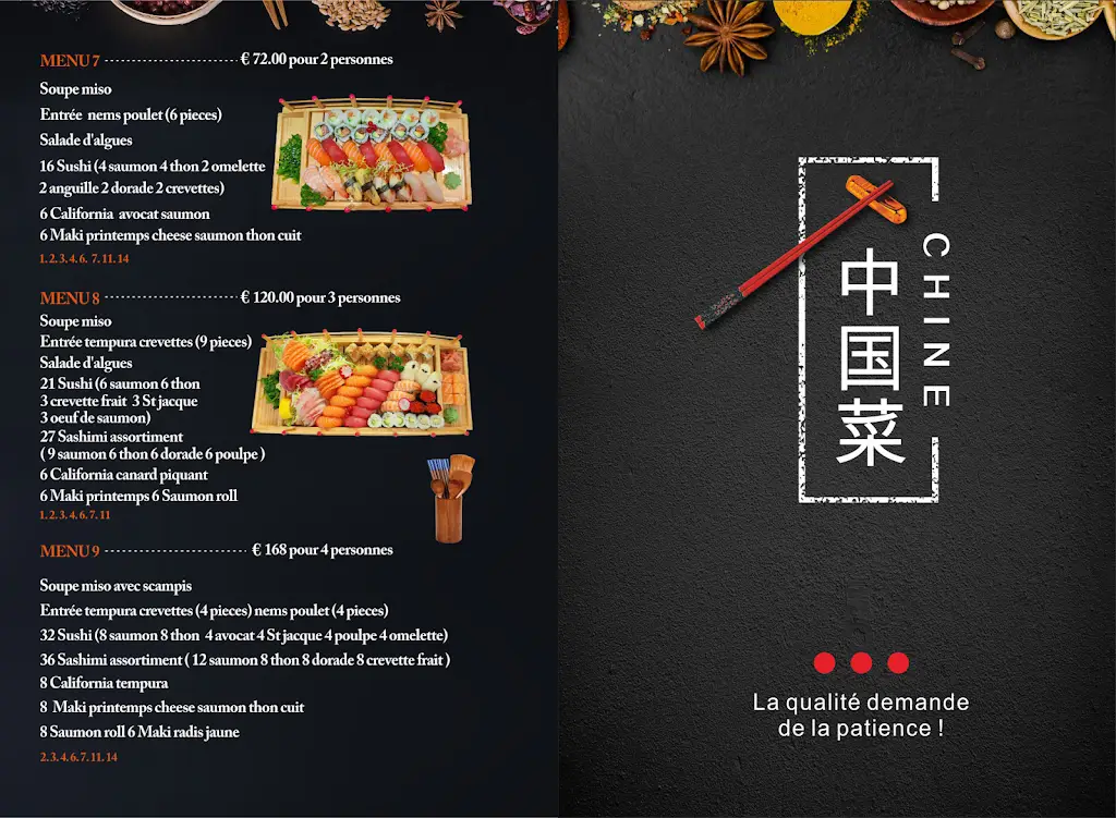 Menu_The Ginseng Sàrl_Bascharage_imagen_3