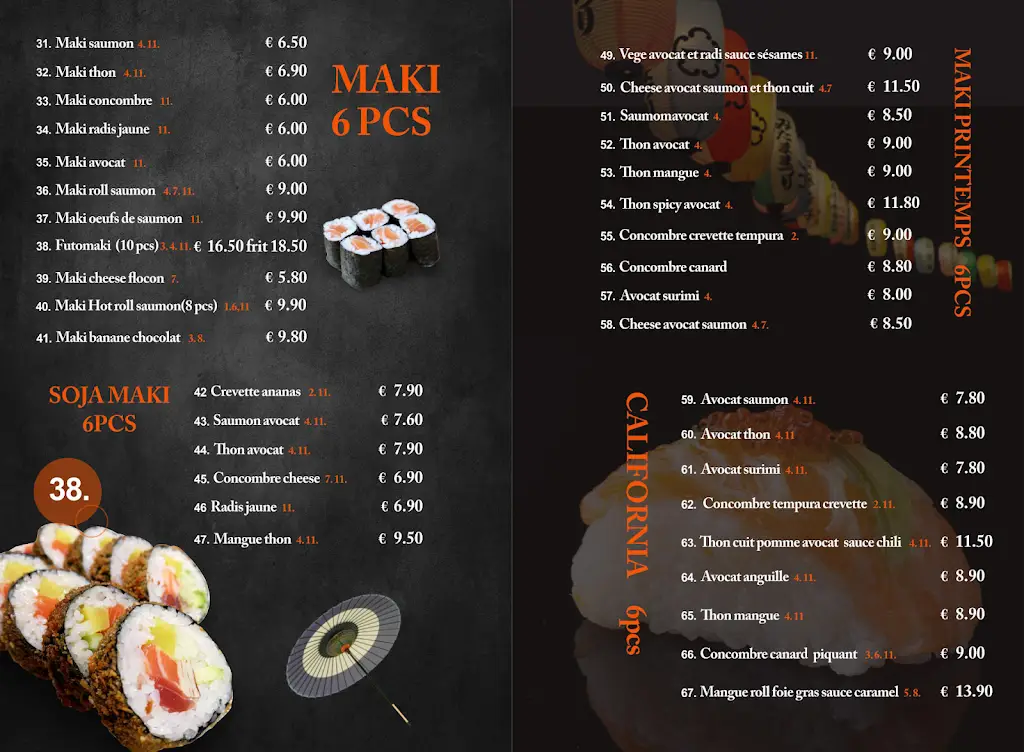 Menu_The Ginseng Sàrl_Bascharage_imagen_4