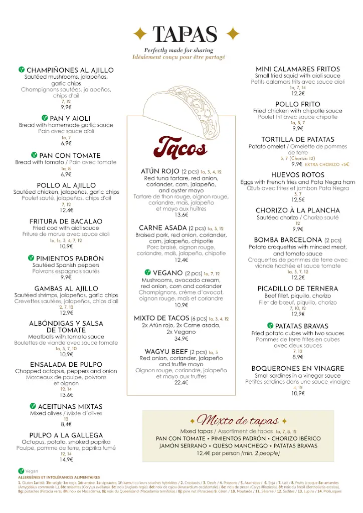 Menu_El Gato_Leudelange_imagen_1