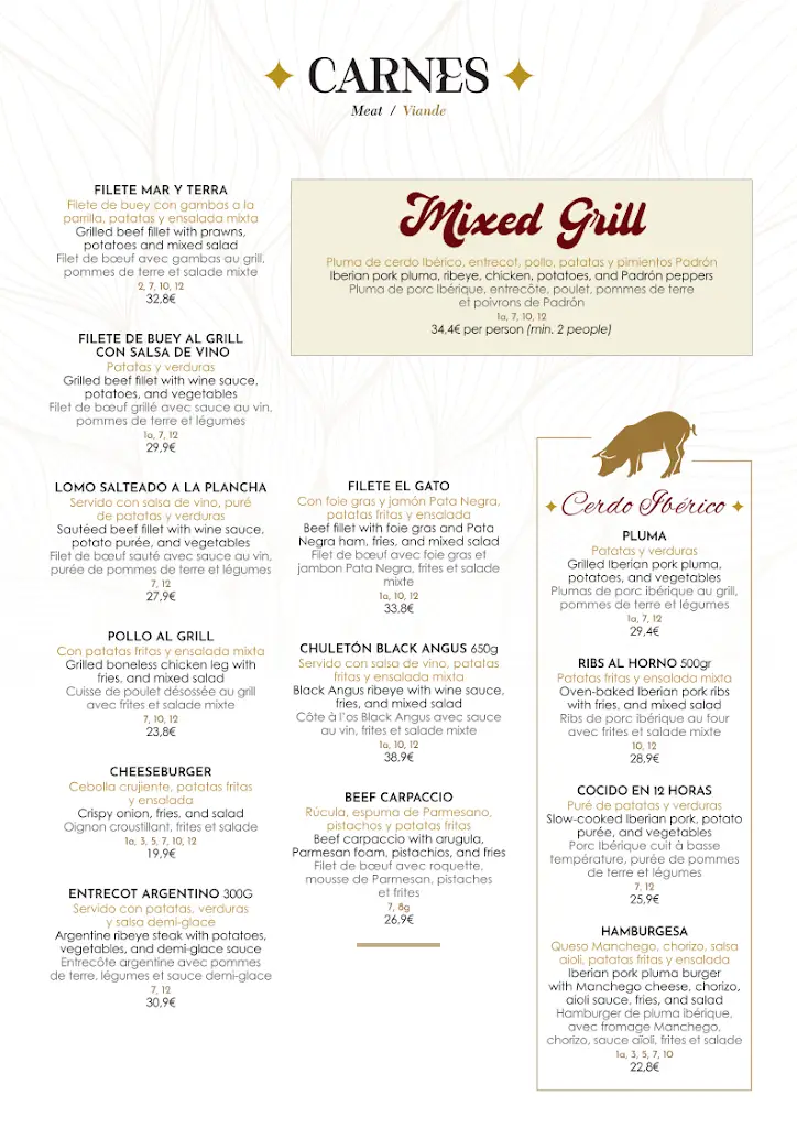 Menu_El Gato_Leudelange_imagen_2