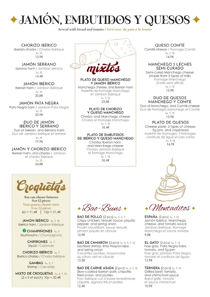 Menu_El Gato_Leudelange_imagen_4