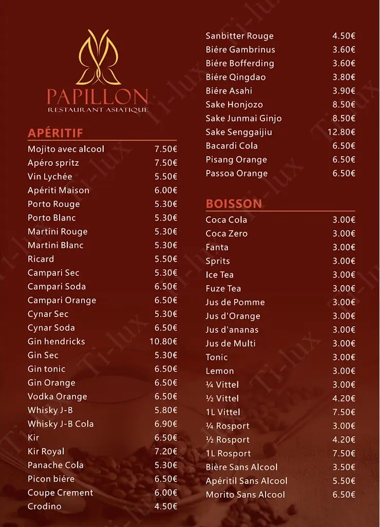Menu_Restaurant Papillon_Colmar-Berg_image_1