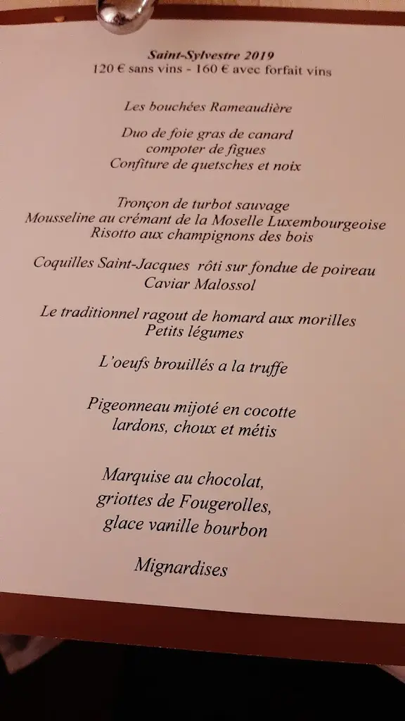 Menu_Restaurant La Rameaudière_Waldbredimus_image_4