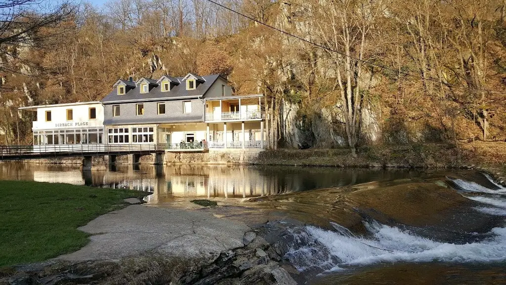 Hotel Dirbach Plage restaurante en Esch-sur-Sûre