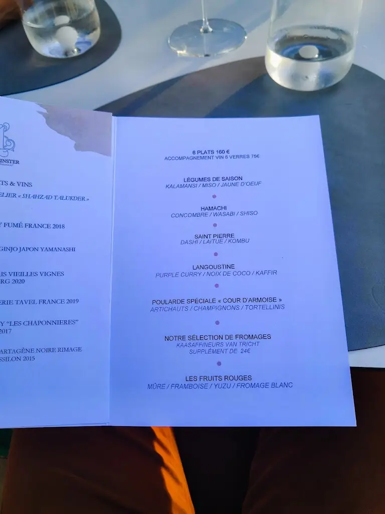 Menu_Restaurant Lea Linster_Frisange_image_4