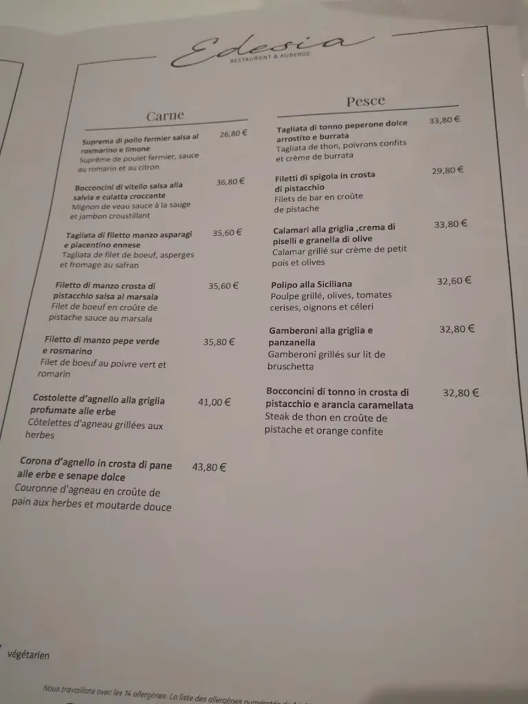 Menu_Restaurant & Auberge Edesia_Frisange_image_3