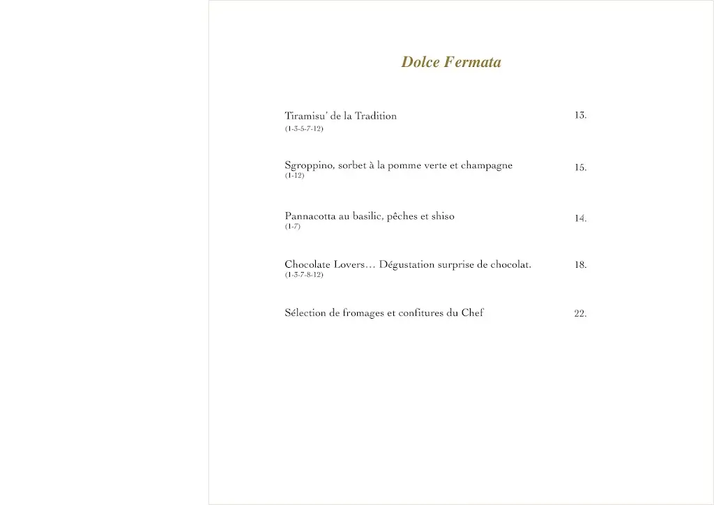 Menu_Kore Ristorante_Steinfort_imagen_3
