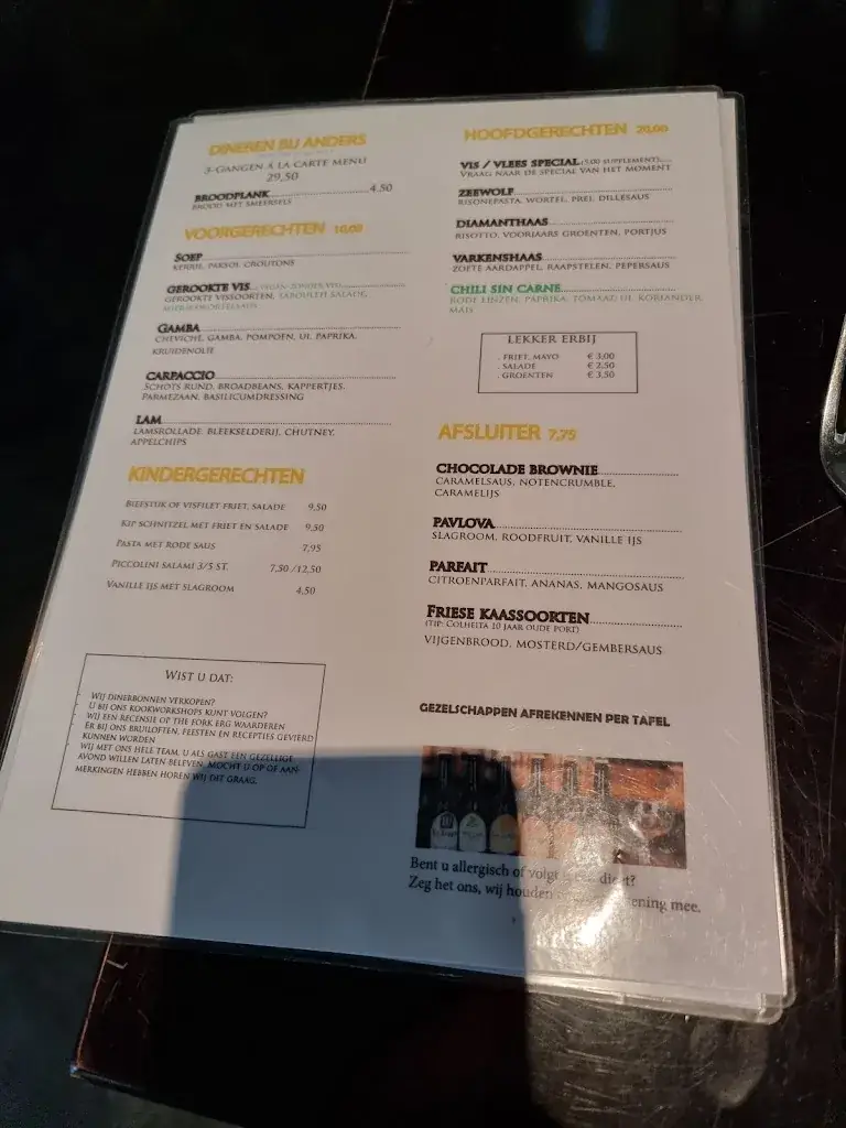 Menu_Brasserie AnderS_Langweer_immagine_1