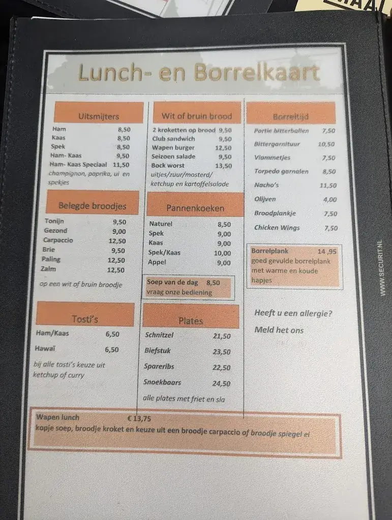 Menu_Wapen van Langweer B.V._Langweer_image_1