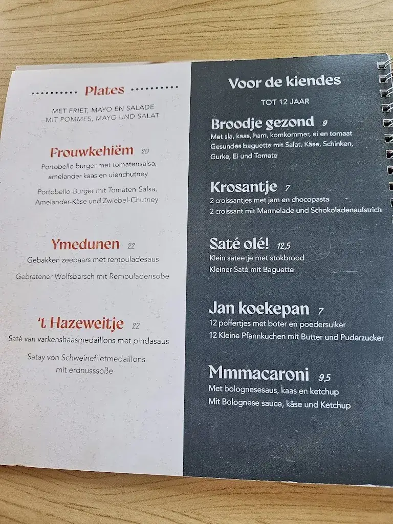 Menu_Eeterij Tante A'n_Hollum_imagen_3