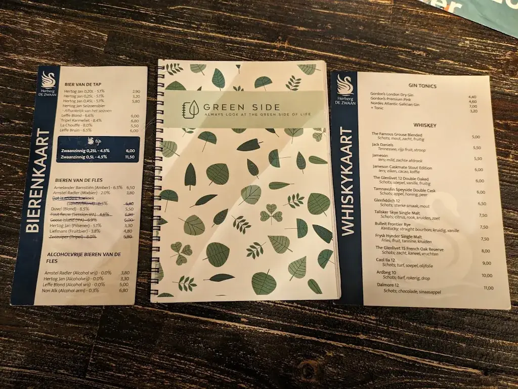 Menu_The Swan Inn_Hollum_image_1