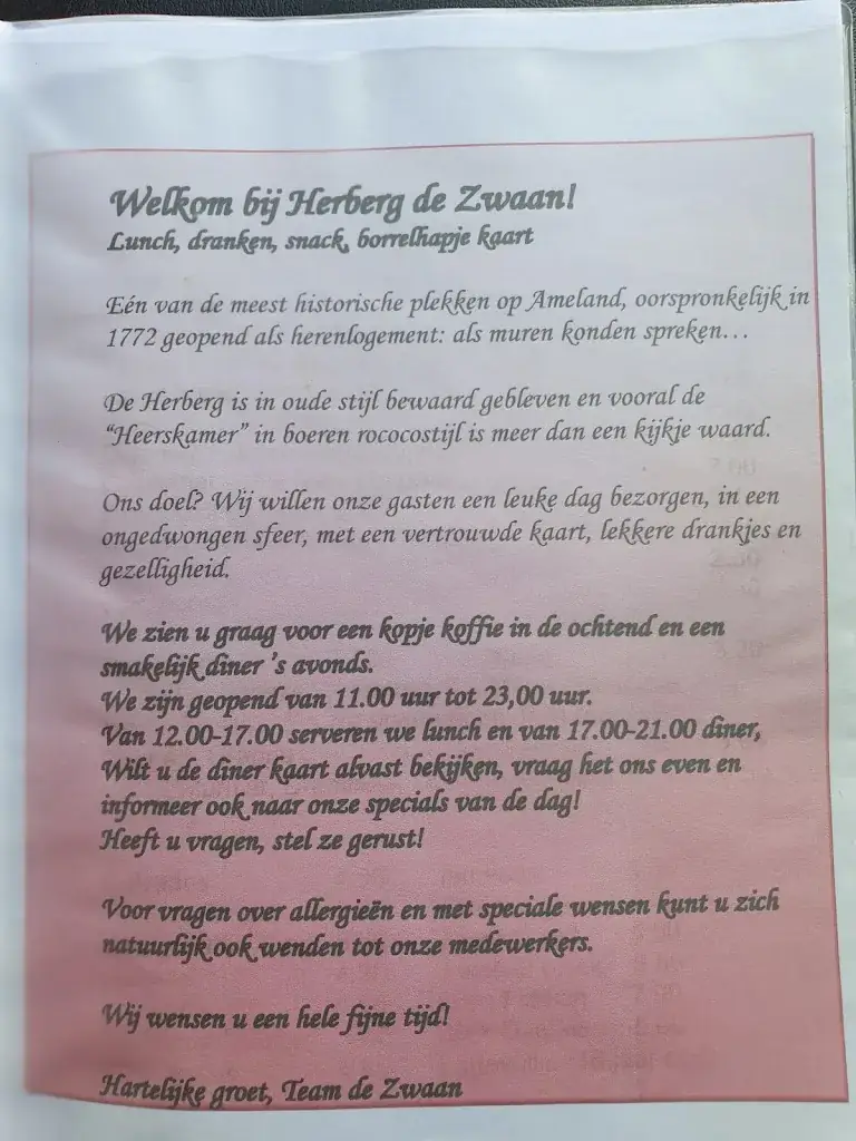 Menu_The Swan Inn_Hollum_image_3