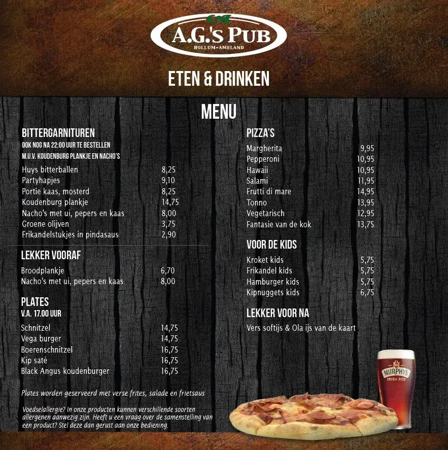 Menu_A.G.’s Pub_Hollum_image_1